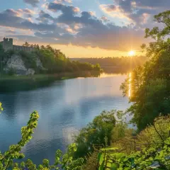 Wąbrzeźno: Zamek i jezioro - Idealne miejsce na weekend?