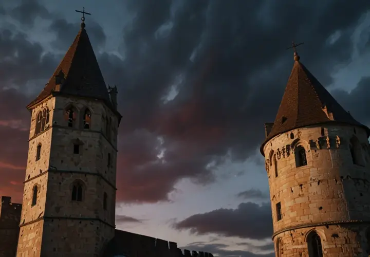 Siedlęcin: Tajemnicza wieża skrywająca średniowieczne freski
