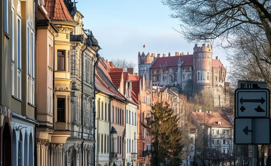 Będzin: Poznaj unikalne dzielnice tego śląskiego miasta