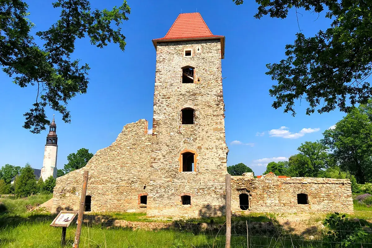 Zdjęcie Zamek w Starej Kamienicy: Zapomniana forteca Dolnego Śląska